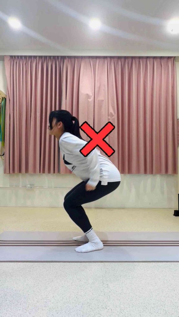 彈簧跳-錯誤示範